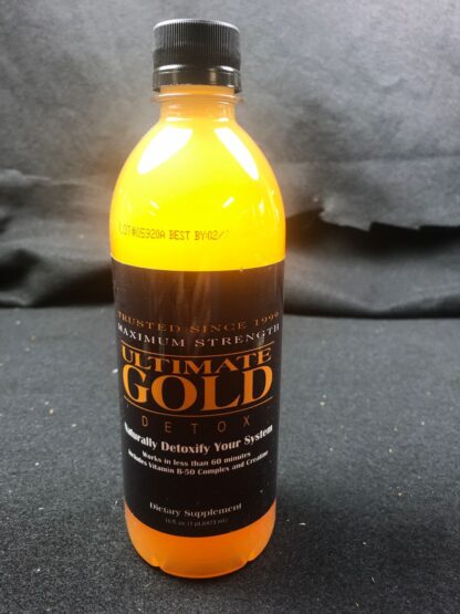 Ultimate Gold Detox Dietary Supplement Drink