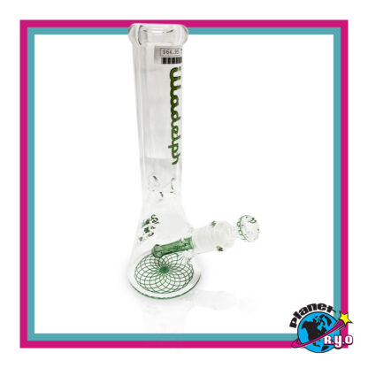 Illadelph Water Pipe w/ green coloring side view