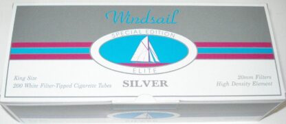 windsail elite king size cigarette tubes 200ct per carton