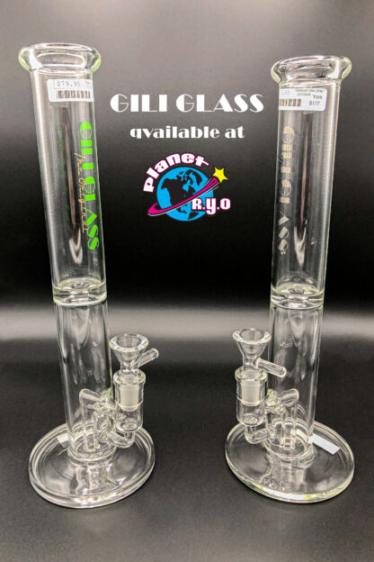 Gili Glass Straight Tube Slit Perc