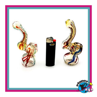 small striped color changing bubblers