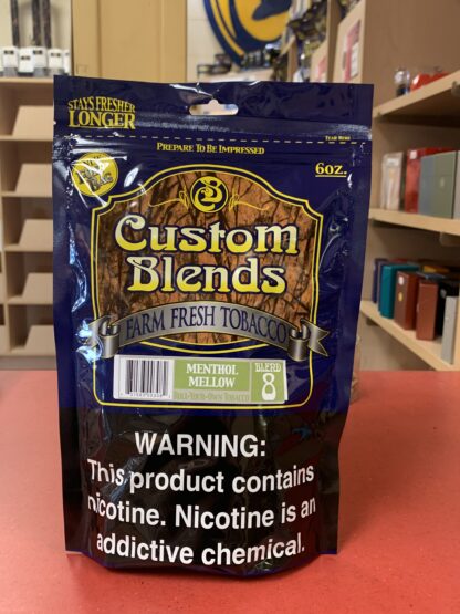 Custom Blends Blend 8 - Mellow Menthol Roll Your Own Cigarette Tobacco