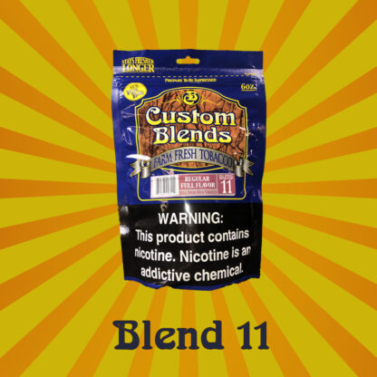 Custom Blends Blend 11 - Regular Full Flavor Roll Your Own Cigarette Tobacco