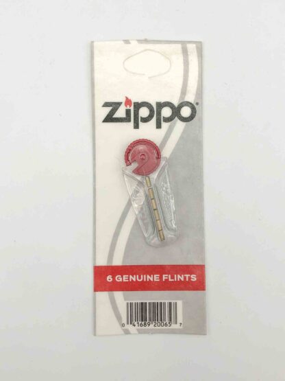 Zippo flint card of 6 replacement flints