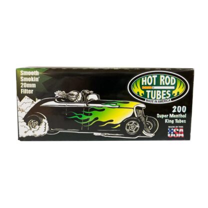 Hot Rod Super Menthol Cigarette Tubes