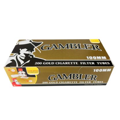 gambler gold cigarette tubes