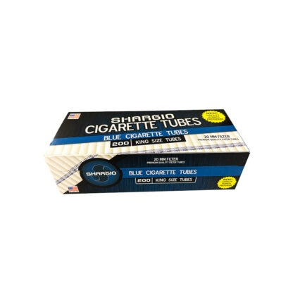 shargio blue cigarette tubes king size